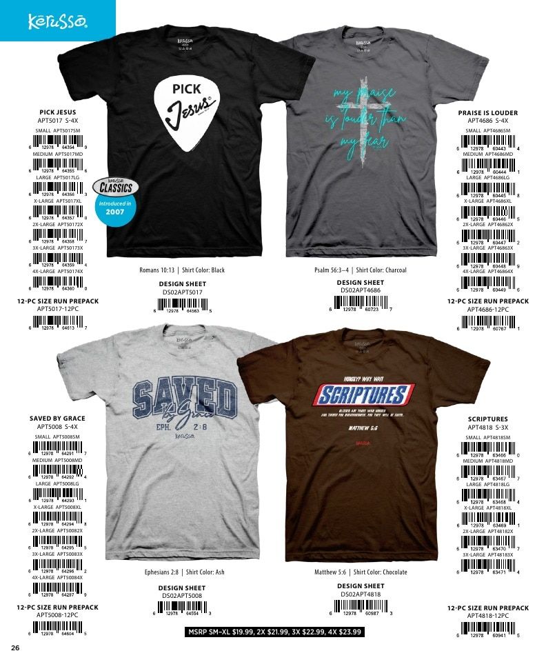 Kerusso Apparel and Gifts Catalog Weekly Ad January 1 - December 31, 2026