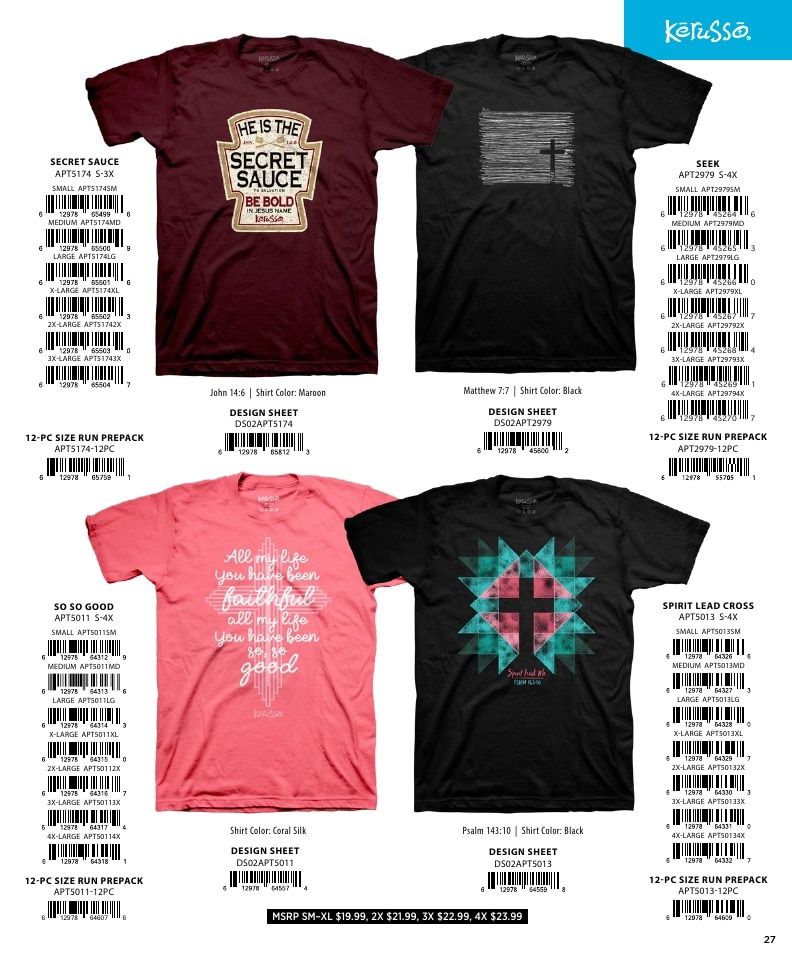 Kerusso Apparel and Gifts Catalog Weekly Ad January 1 - December 31, 2026