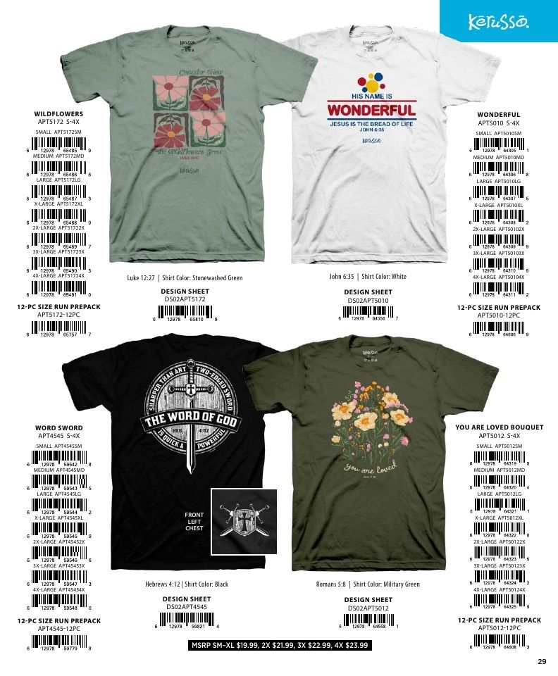 Kerusso Apparel and Gifts Catalog Weekly Ad January 1 - December 31, 2026