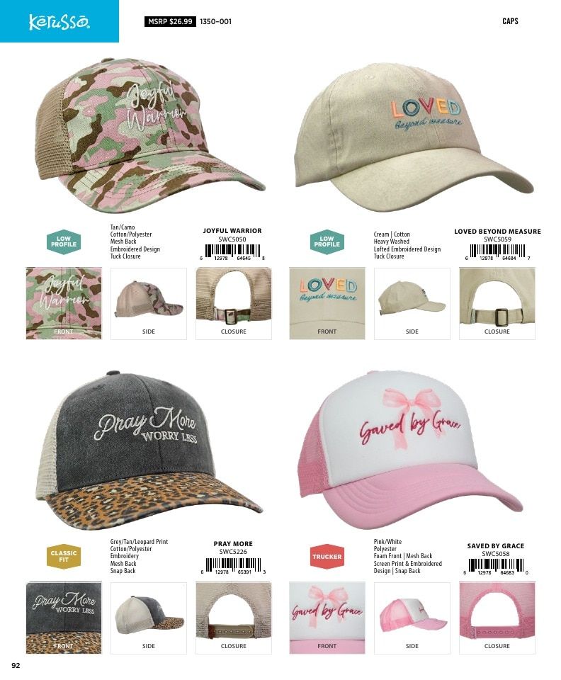 Kerusso Apparel and Gifts Catalog Weekly Ad January 1 - December 31, 2026