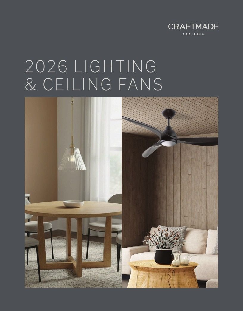 Craftmade Lighting and Ceiling Fans Catalog Weekly Ad January 1 - December 31, 2026