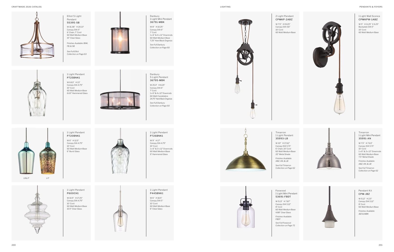 Craftmade Lighting and Ceiling Fans Catalog Weekly Ad January 1 - December 31, 2026