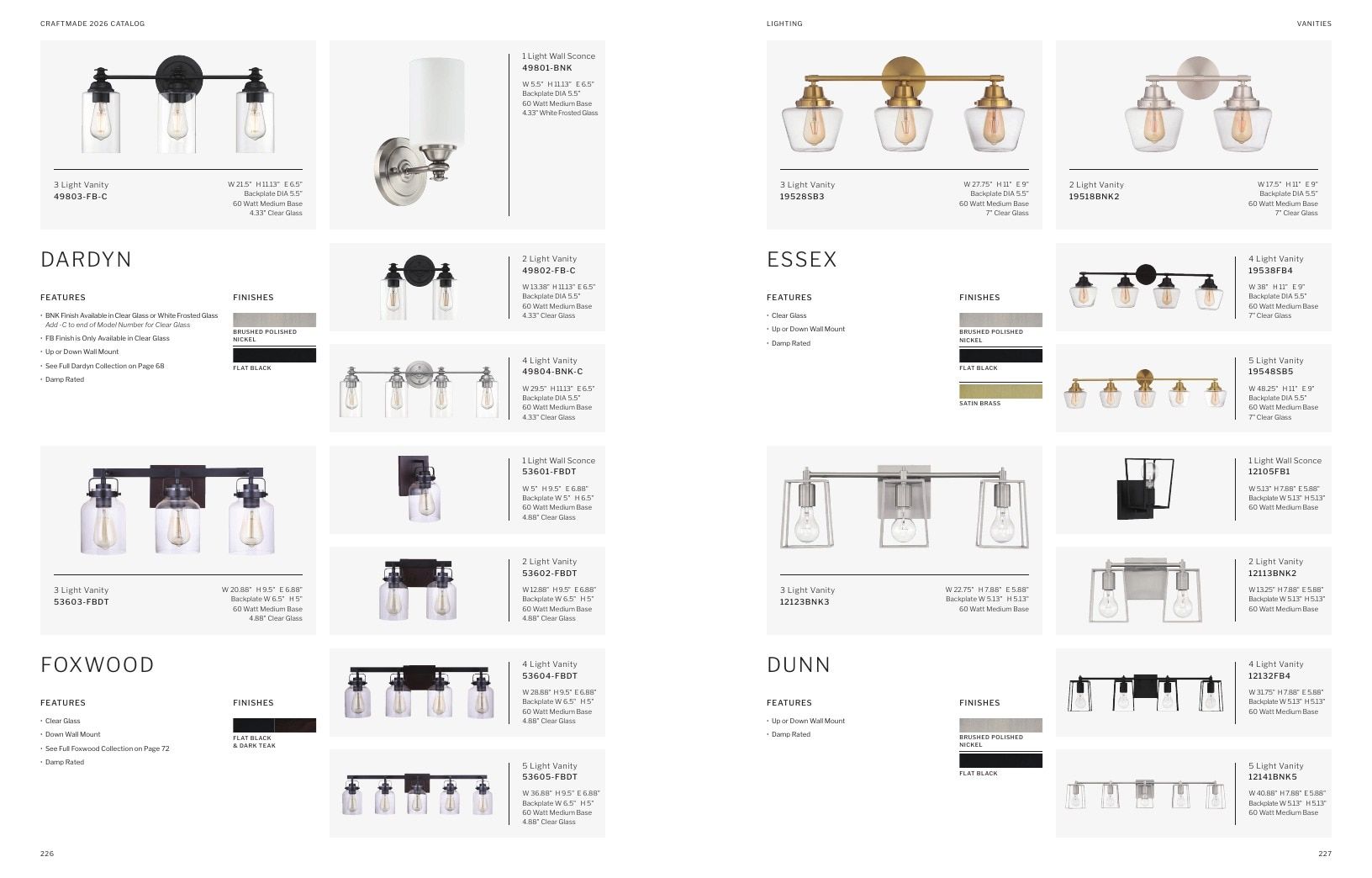 Craftmade Lighting and Ceiling Fans Catalog Weekly Ad January 1 - December 31, 2026