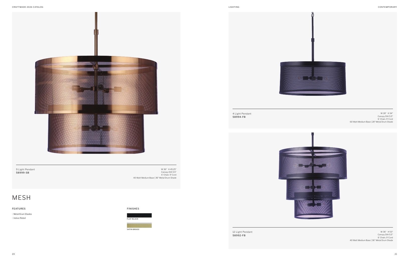Craftmade Lighting and Ceiling Fans Catalog Weekly Ad January 1 - December 31, 2026