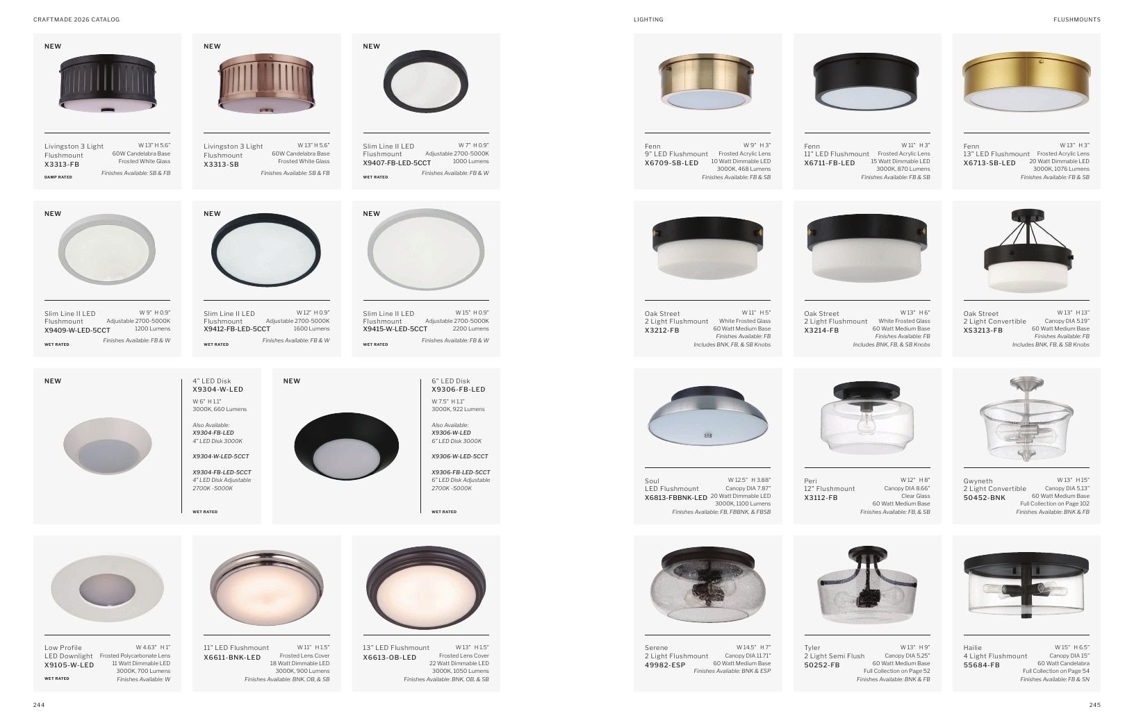Craftmade Lighting and Ceiling Fans Catalog Weekly Ad January 1 - December 31, 2026