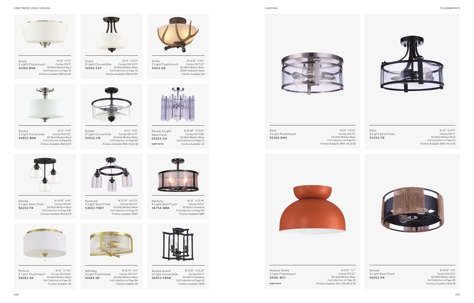 Craftmade Lighting and Ceiling Fans Catalog Weekly Ad January 1 - December 31, 2026