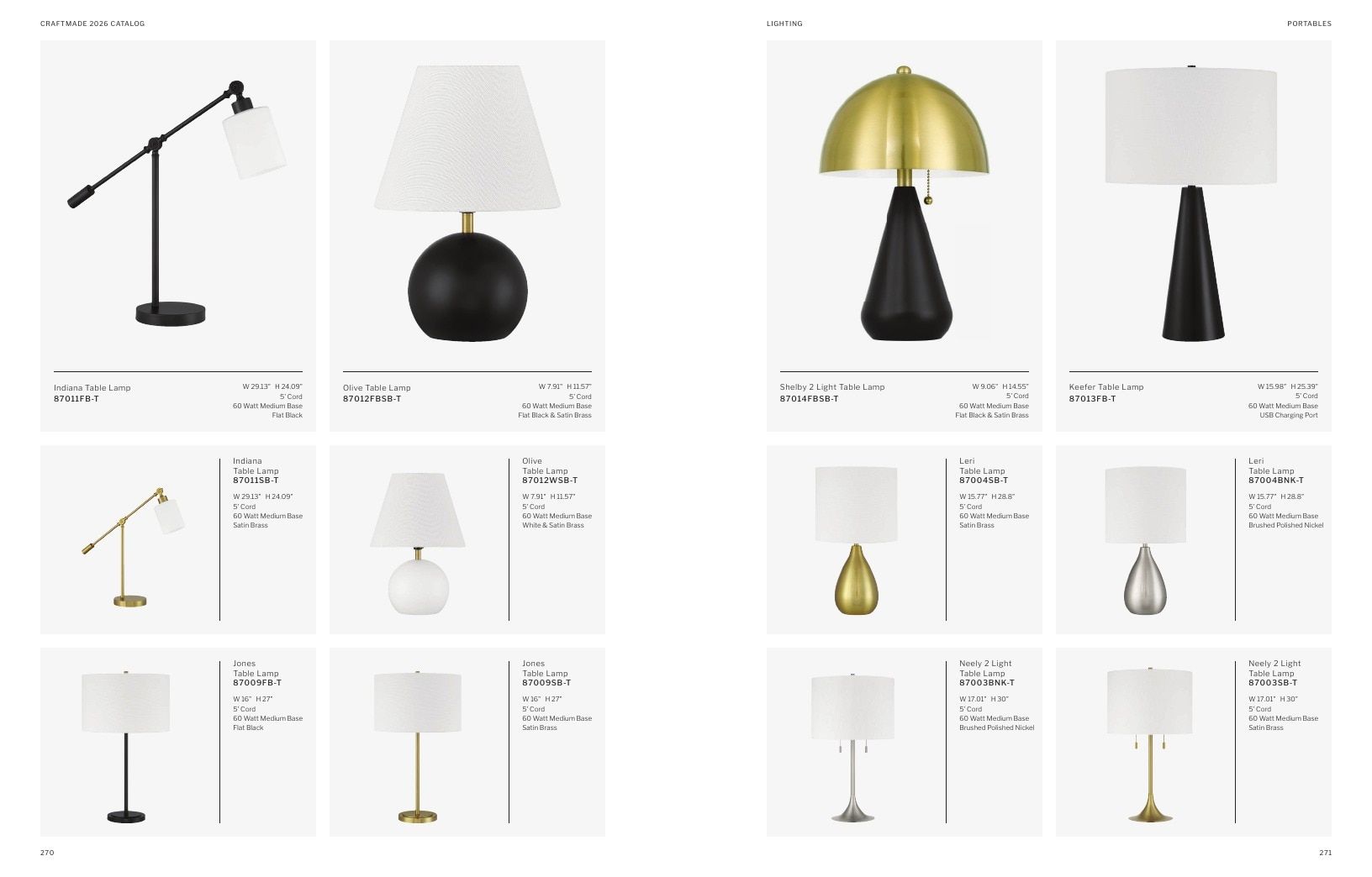 Craftmade Lighting and Ceiling Fans Catalog Weekly Ad January 1 - December 31, 2026