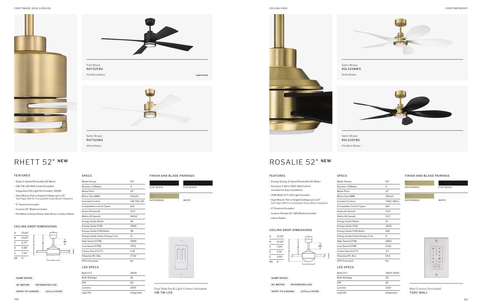 Craftmade Lighting and Ceiling Fans Catalog Weekly Ad January 1 - December 31, 2026