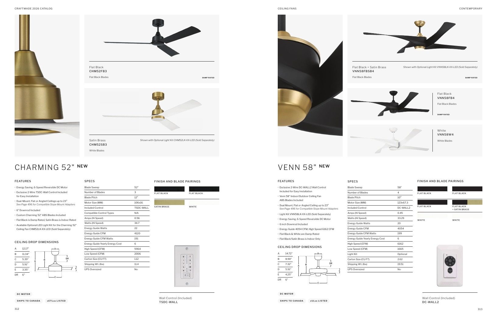 Craftmade Lighting and Ceiling Fans Catalog Weekly Ad January 1 - December 31, 2026