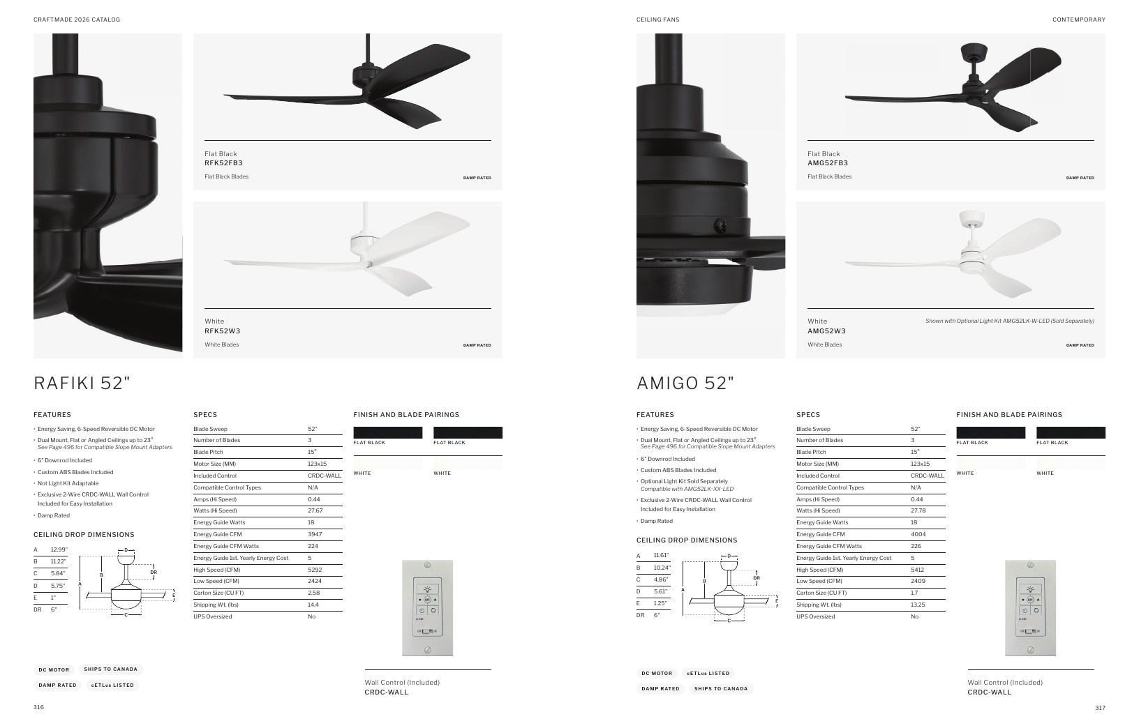 Craftmade Lighting and Ceiling Fans Catalog Weekly Ad January 1 - December 31, 2026