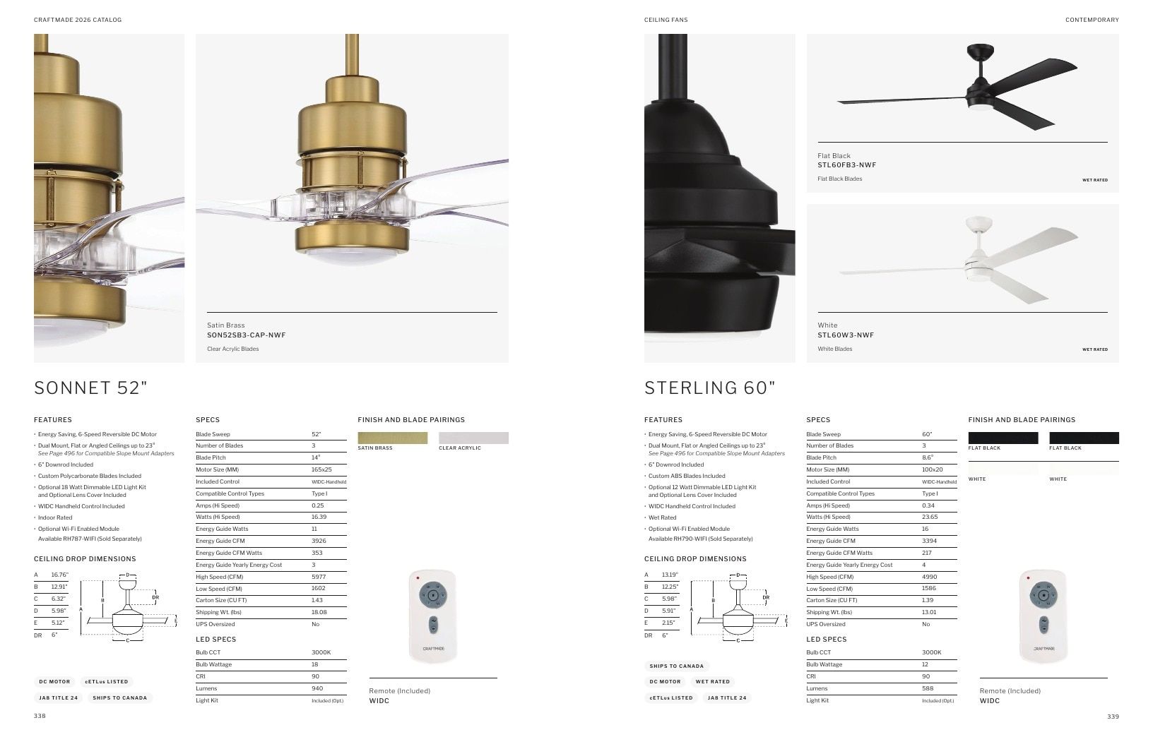 Craftmade Lighting and Ceiling Fans Catalog Weekly Ad January 1 - December 31, 2026