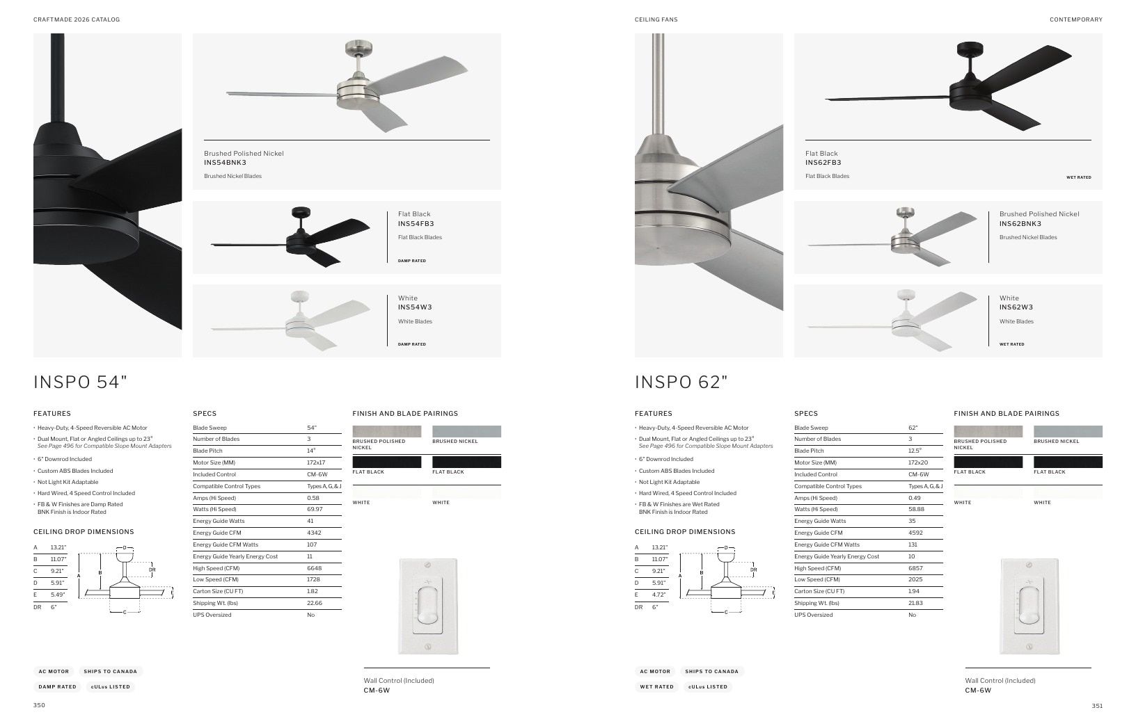 Craftmade Lighting and Ceiling Fans Catalog Weekly Ad January 1 - December 31, 2026