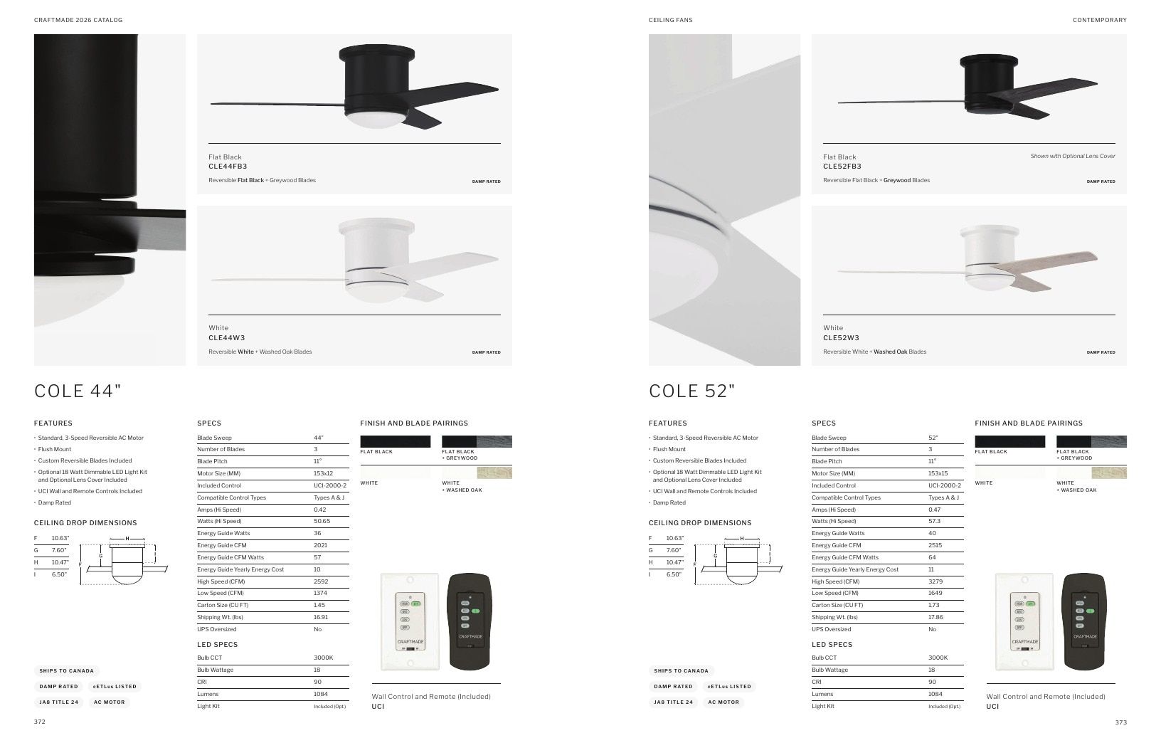 Craftmade Lighting and Ceiling Fans Catalog Weekly Ad January 1 - December 31, 2026