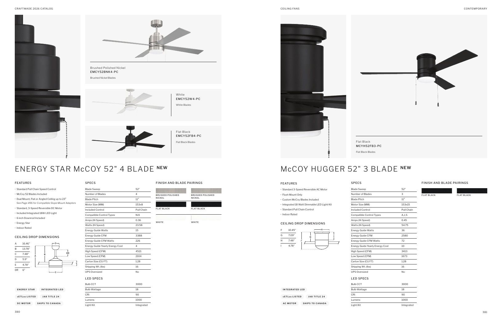 Craftmade Lighting and Ceiling Fans Catalog Weekly Ad January 1 - December 31, 2026