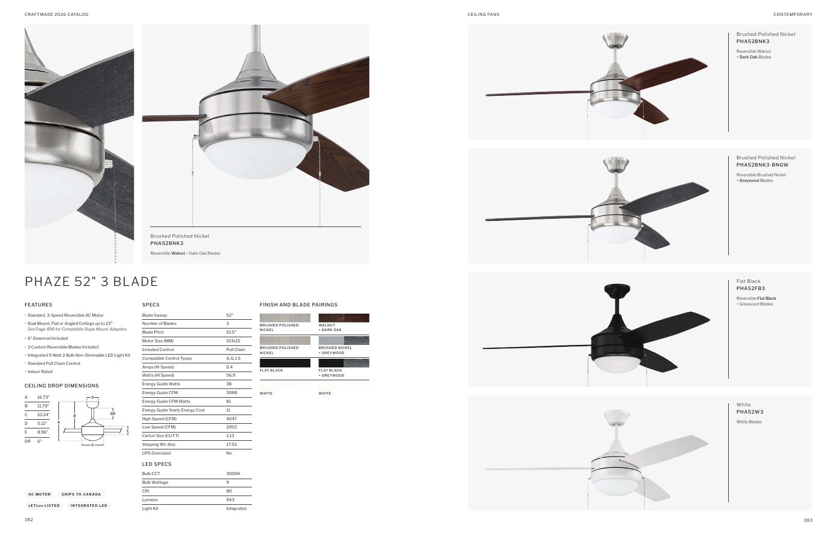 Craftmade Lighting and Ceiling Fans Catalog Weekly Ad January 1 - December 31, 2026