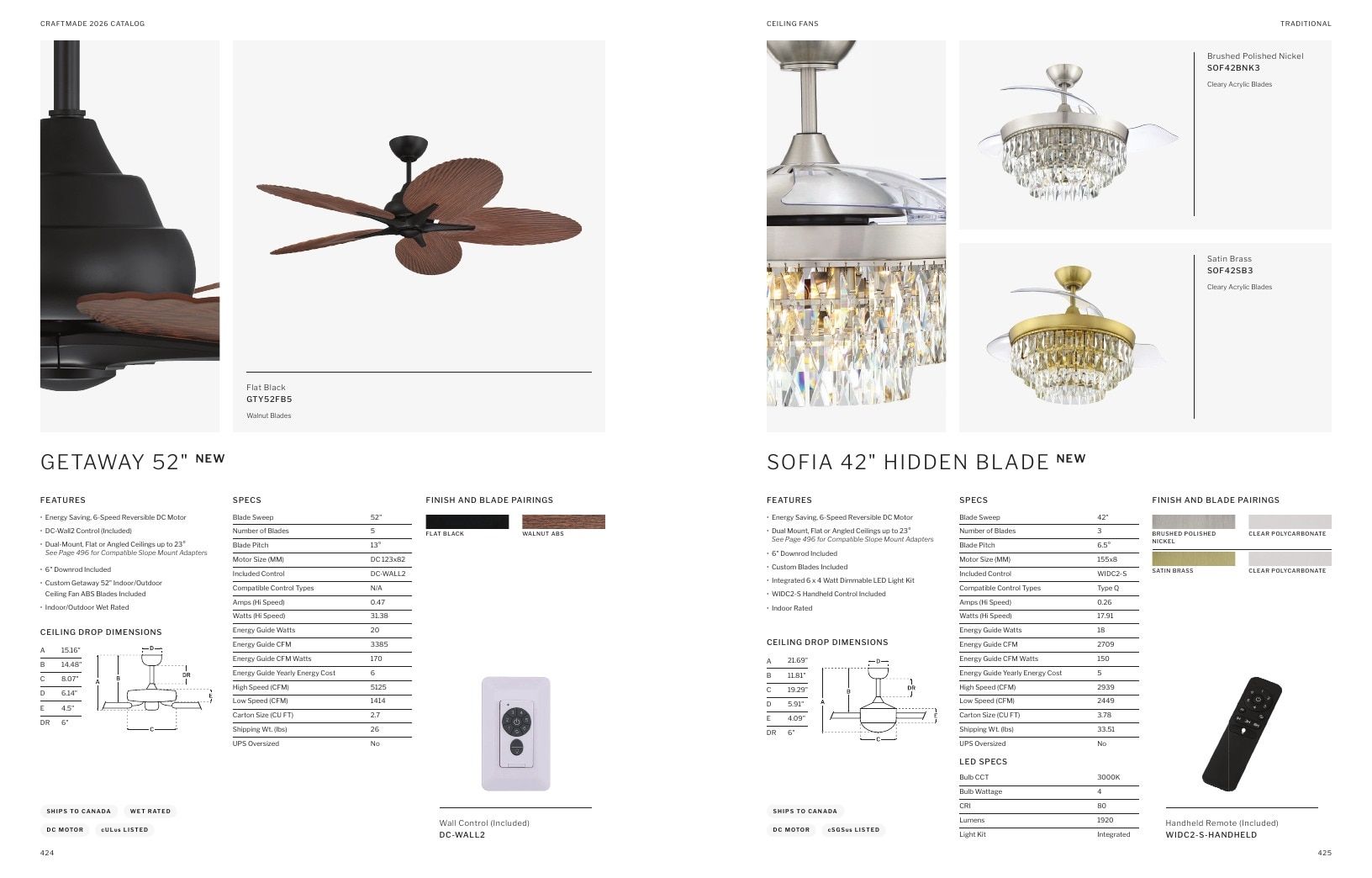 Craftmade Lighting and Ceiling Fans Catalog Weekly Ad January 1 - December 31, 2026