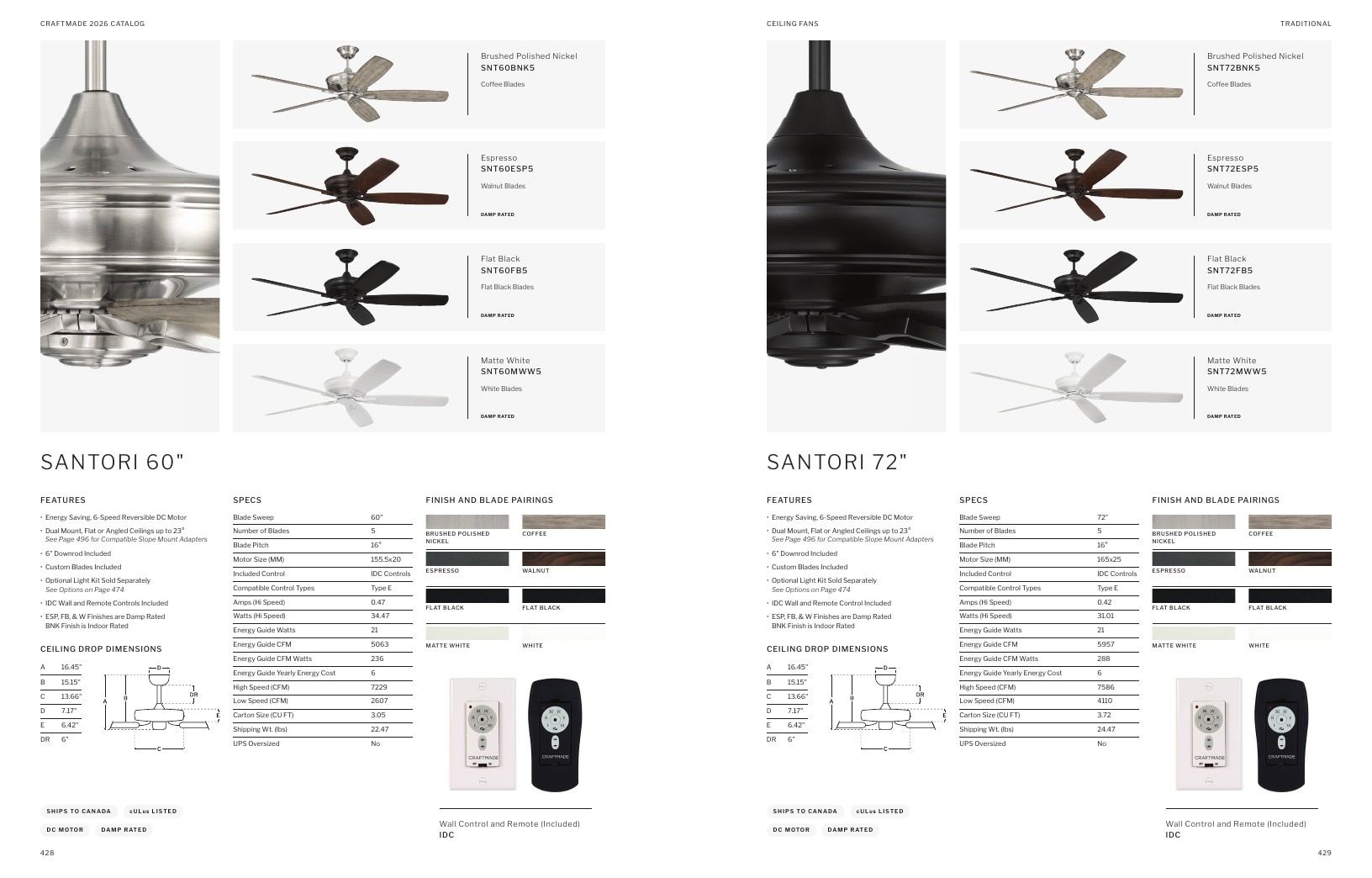 Craftmade Lighting and Ceiling Fans Catalog Weekly Ad January 1 - December 31, 2026