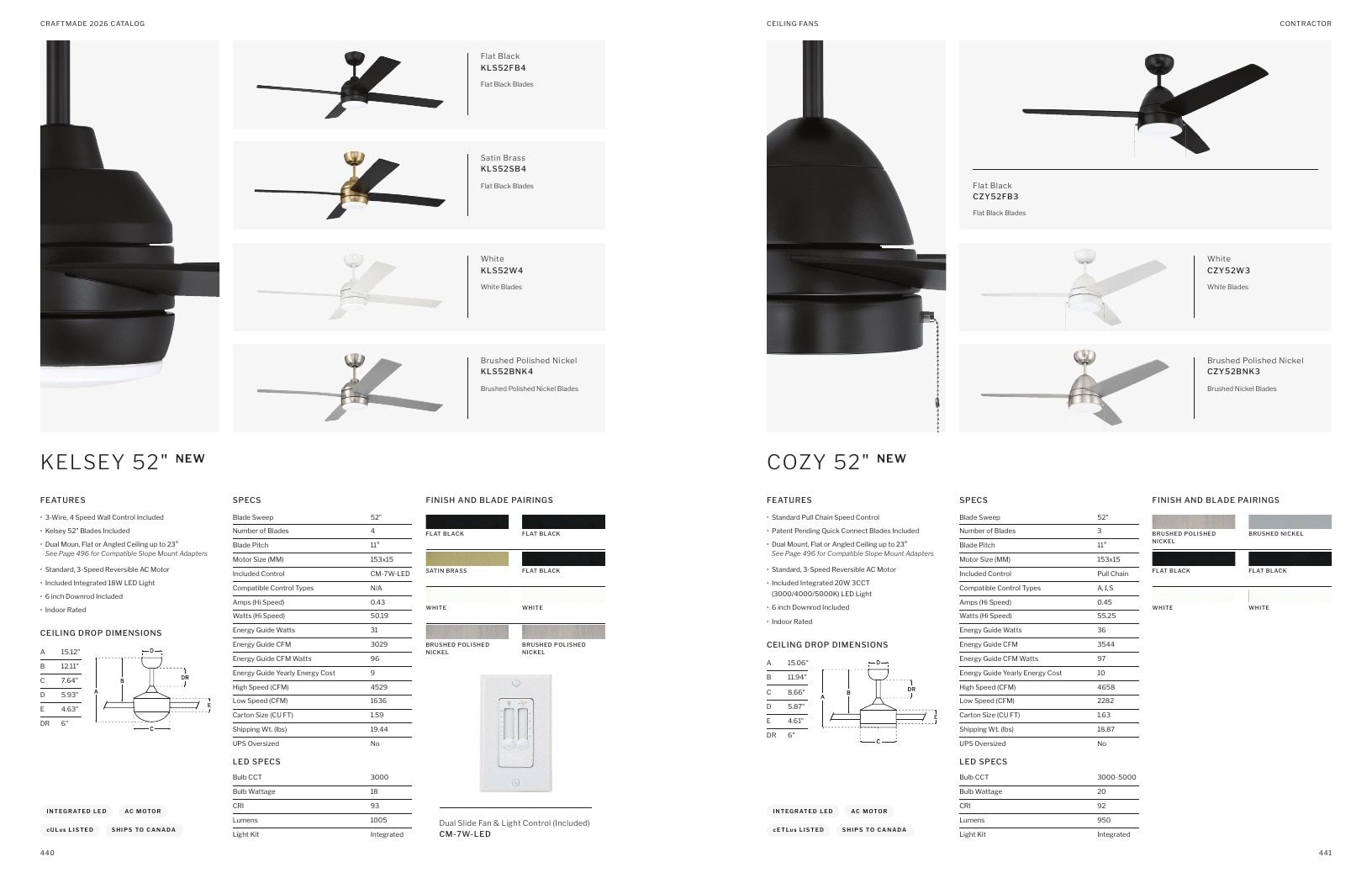 Craftmade Lighting and Ceiling Fans Catalog Weekly Ad January 1 - December 31, 2026