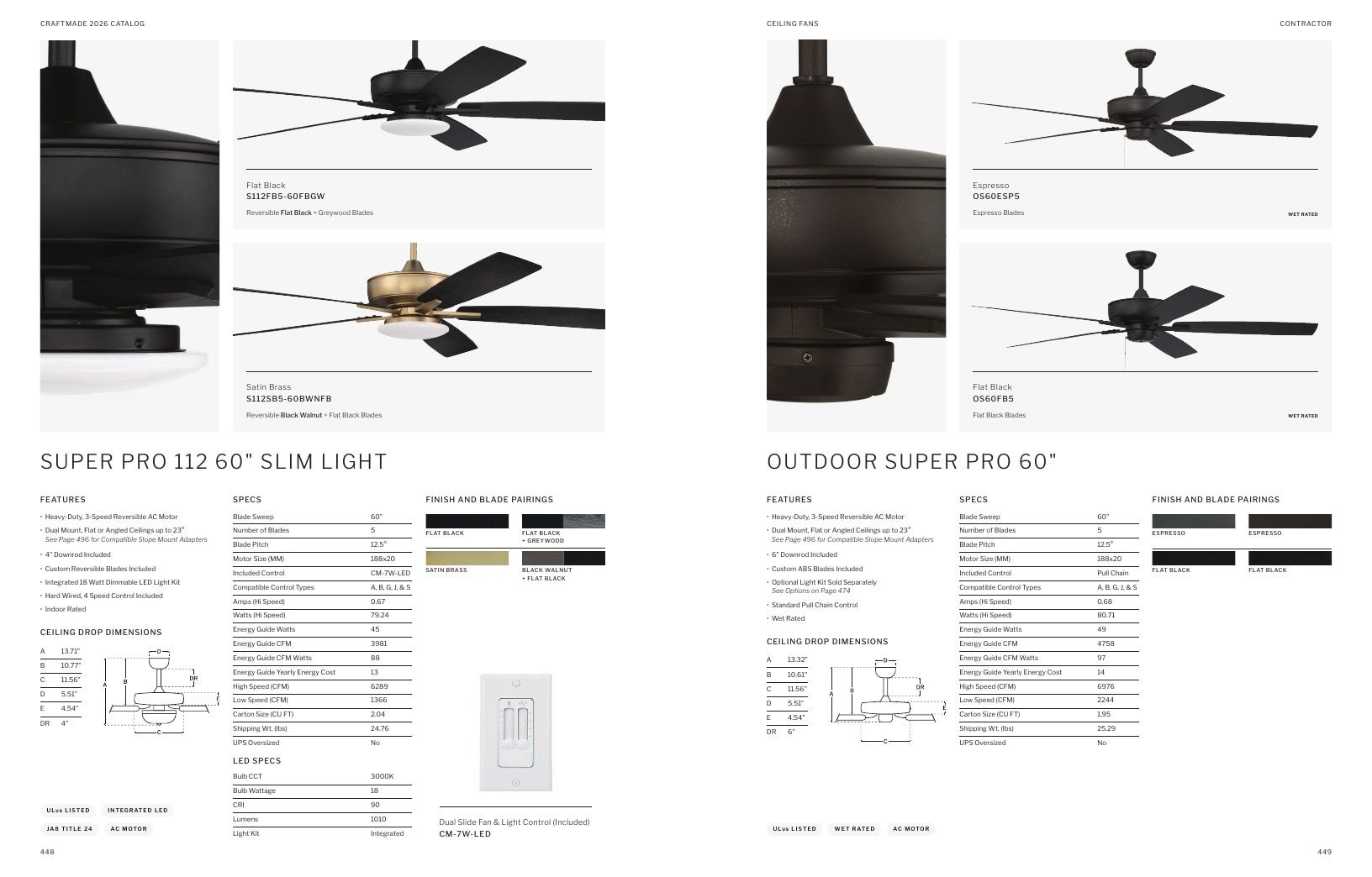 Craftmade Lighting and Ceiling Fans Catalog Weekly Ad January 1 - December 31, 2026