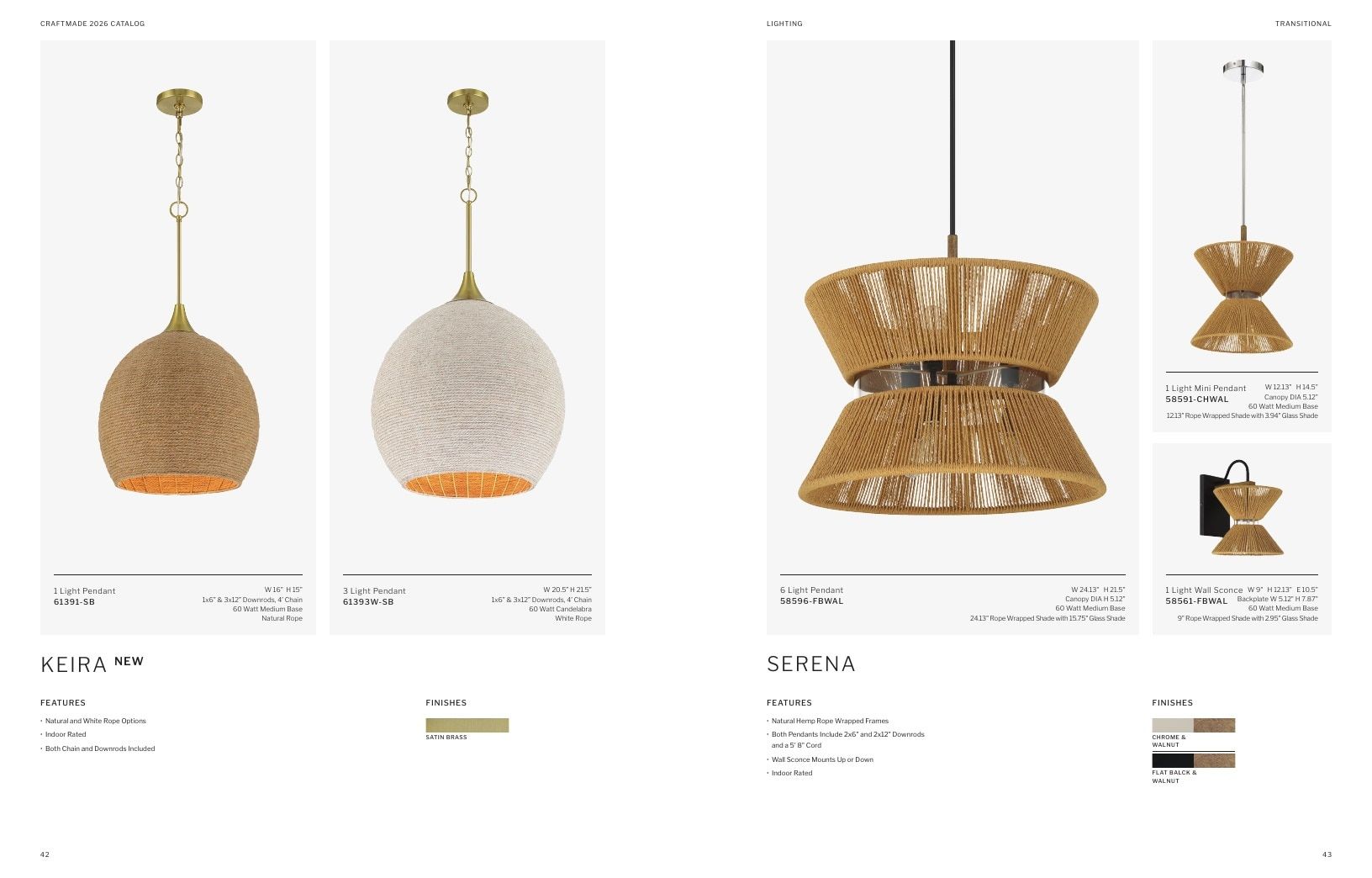 Craftmade Lighting and Ceiling Fans Catalog Weekly Ad January 1 - December 31, 2026