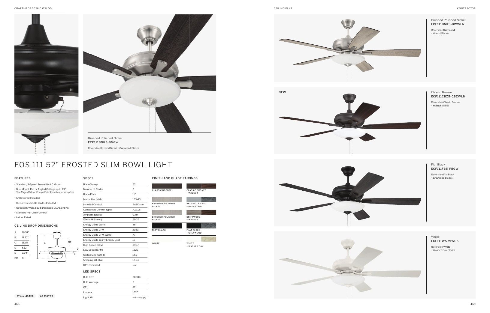 Craftmade Lighting and Ceiling Fans Catalog Weekly Ad January 1 - December 31, 2026