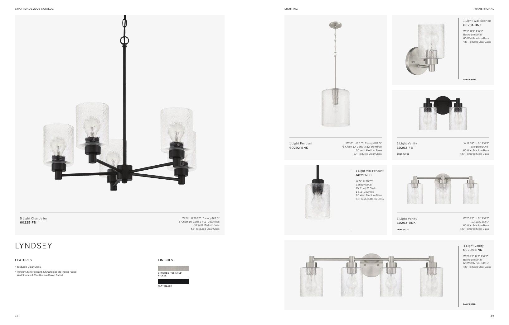 Craftmade Lighting and Ceiling Fans Catalog Weekly Ad January 1 - December 31, 2026