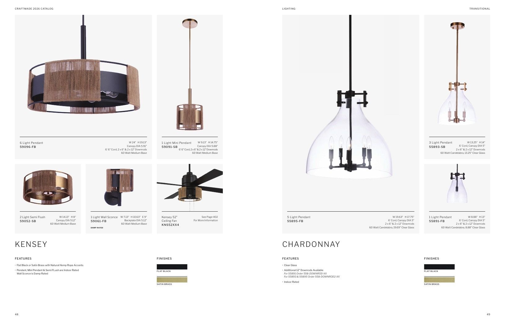 Craftmade Lighting and Ceiling Fans Catalog Weekly Ad January 1 - December 31, 2026