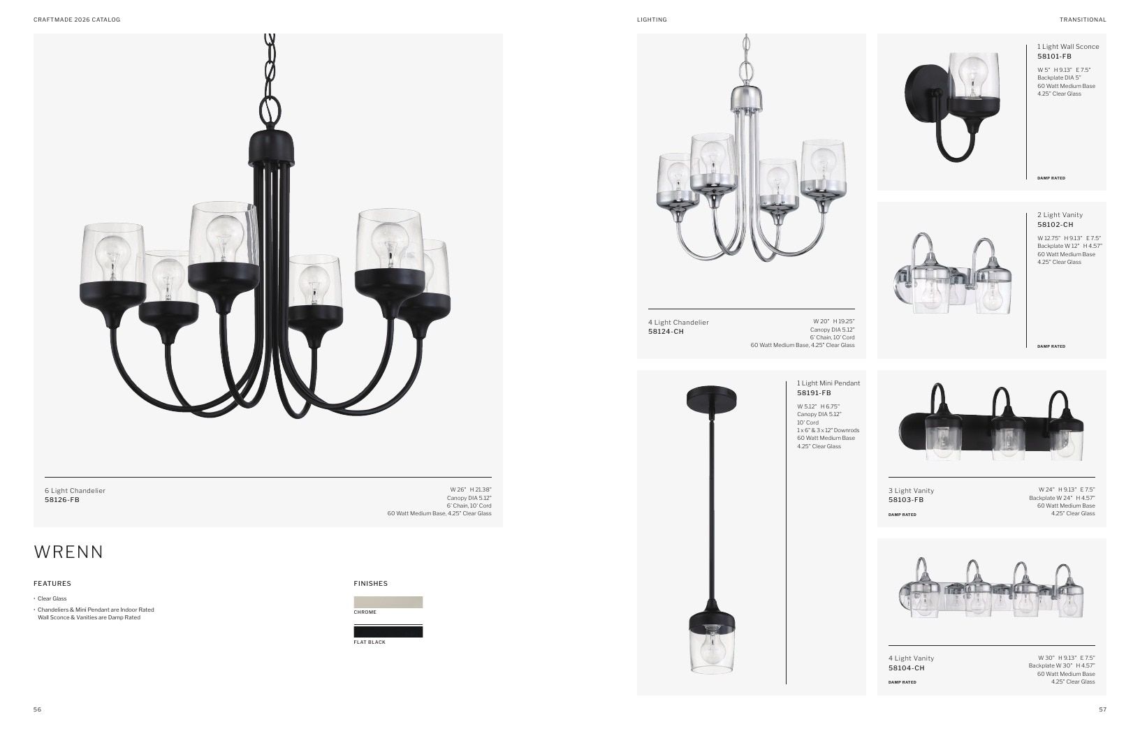 Craftmade Lighting and Ceiling Fans Catalog Weekly Ad January 1 - December 31, 2026