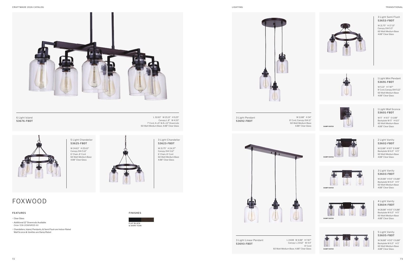 Craftmade Lighting and Ceiling Fans Catalog Weekly Ad January 1 - December 31, 2026
