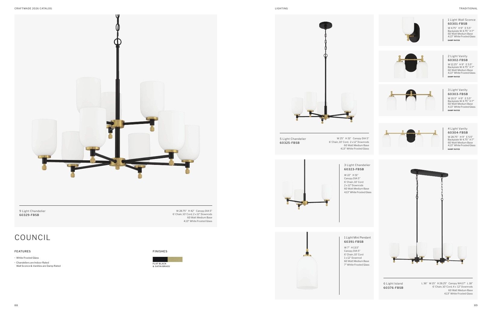 Craftmade Lighting and Ceiling Fans Catalog Weekly Ad January 1 - December 31, 2026