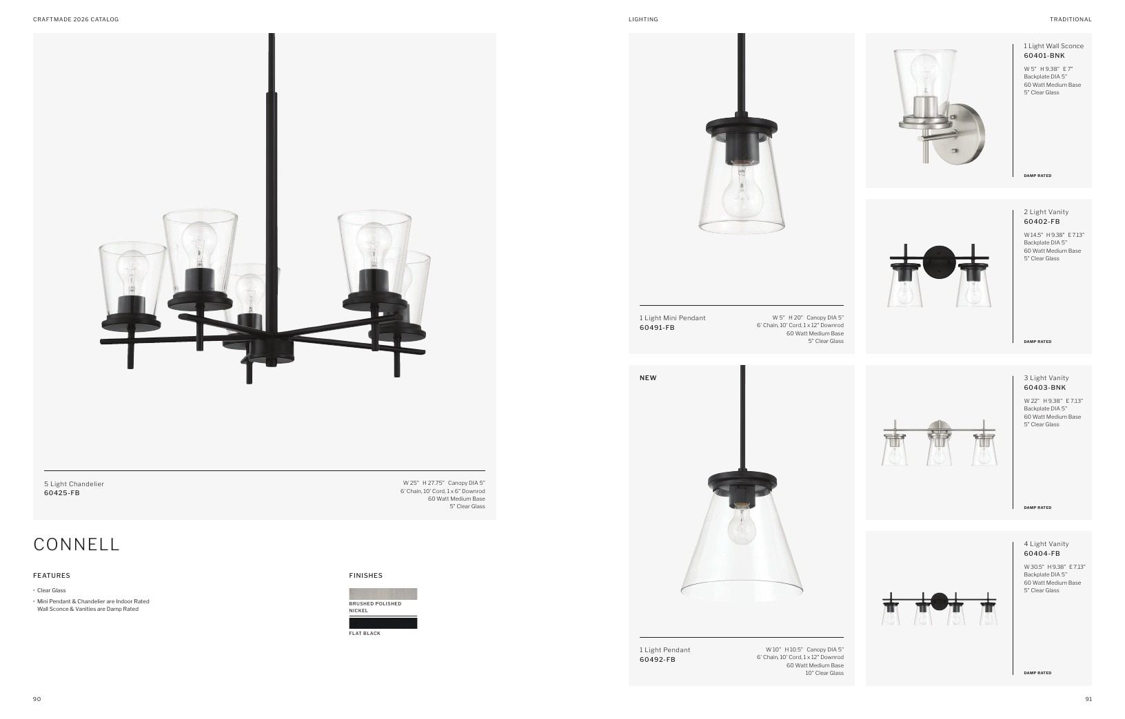 Craftmade Lighting and Ceiling Fans Catalog Weekly Ad January 1 - December 31, 2026