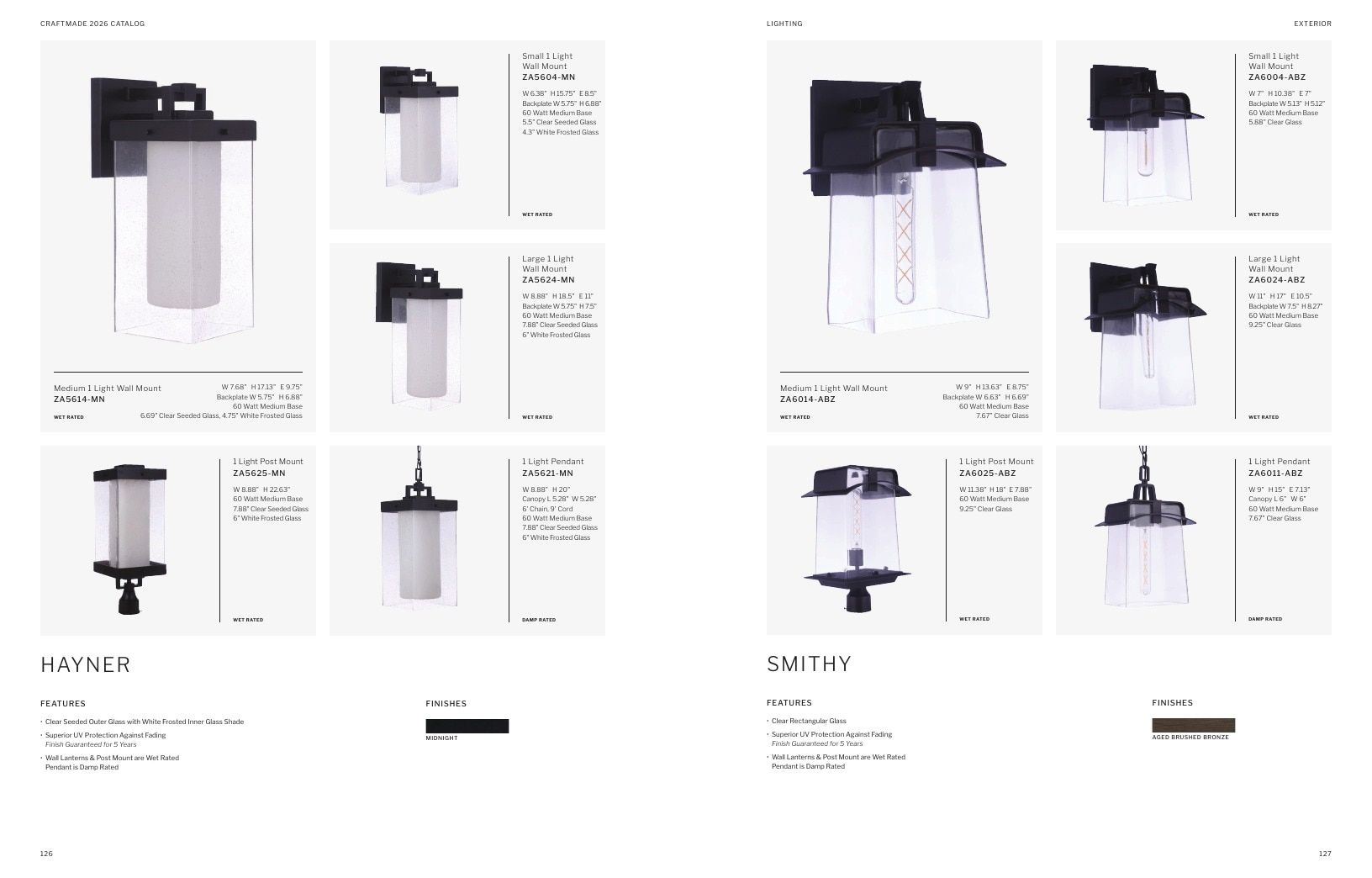 Craftmade Lighting and Ceiling Fans Catalog Weekly Ad January 1 - December 31, 2026