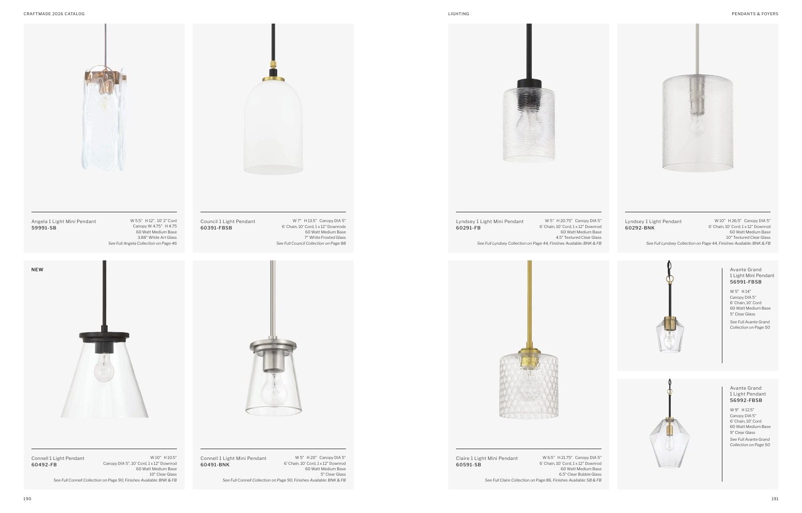 Craftmade Lighting and Ceiling Fans Catalog Weekly Ad January 1 - December 31, 2026