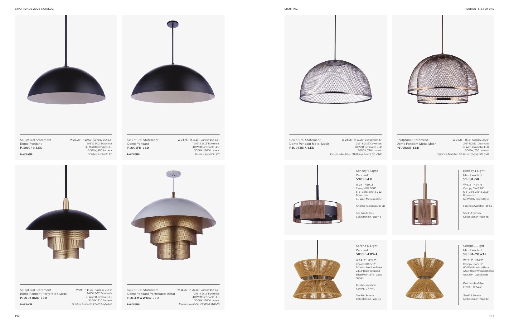 Craftmade Lighting and Ceiling Fans Catalog Weekly Ad January 1 - December 31, 2026