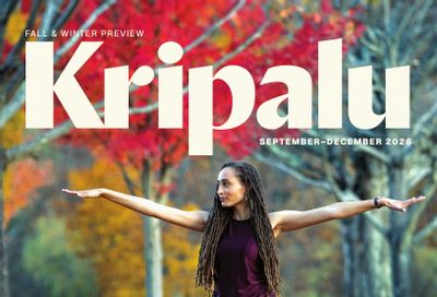 Kripalu Fall Program Catalog Weekly Ad January 1 - December 31, 2026