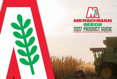 Merschman Seeds Seed Product Guide Weekly Ad August 1, 2026 - December 31, 2027