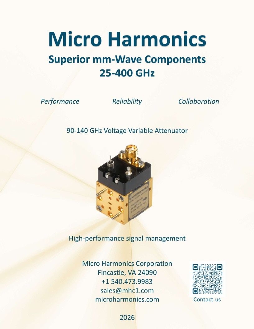 Micro Harmonics Components Catalog Weekly Ad January 1 - December 31, 2026