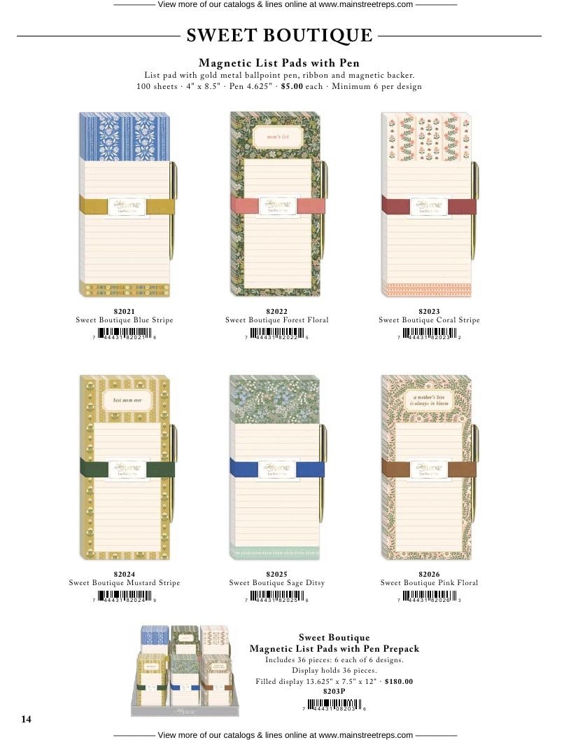 Lady Jayne Everyday Gifts Catalog Weekly Ad January 1 - December 31, 2026