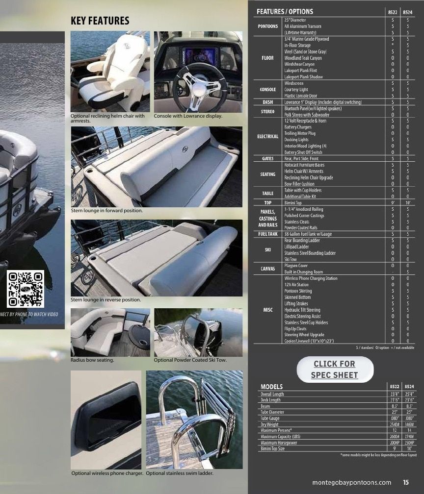 Montego Bay Pontoons Pontoon Boats Catalog Weekly Ad January 1 - December 31, 2026