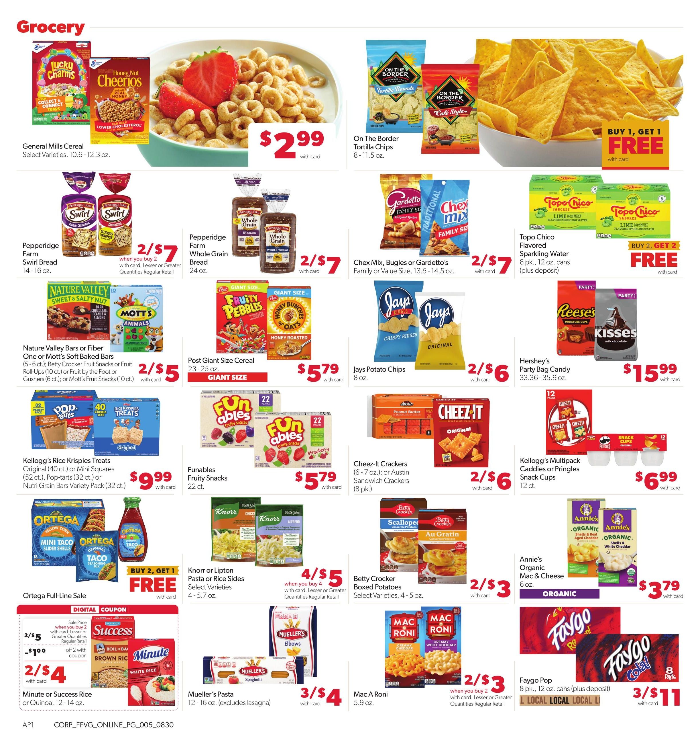 Family Fare (Auburn Area, MI) Weekly Ad August 30 - September 5, 2026