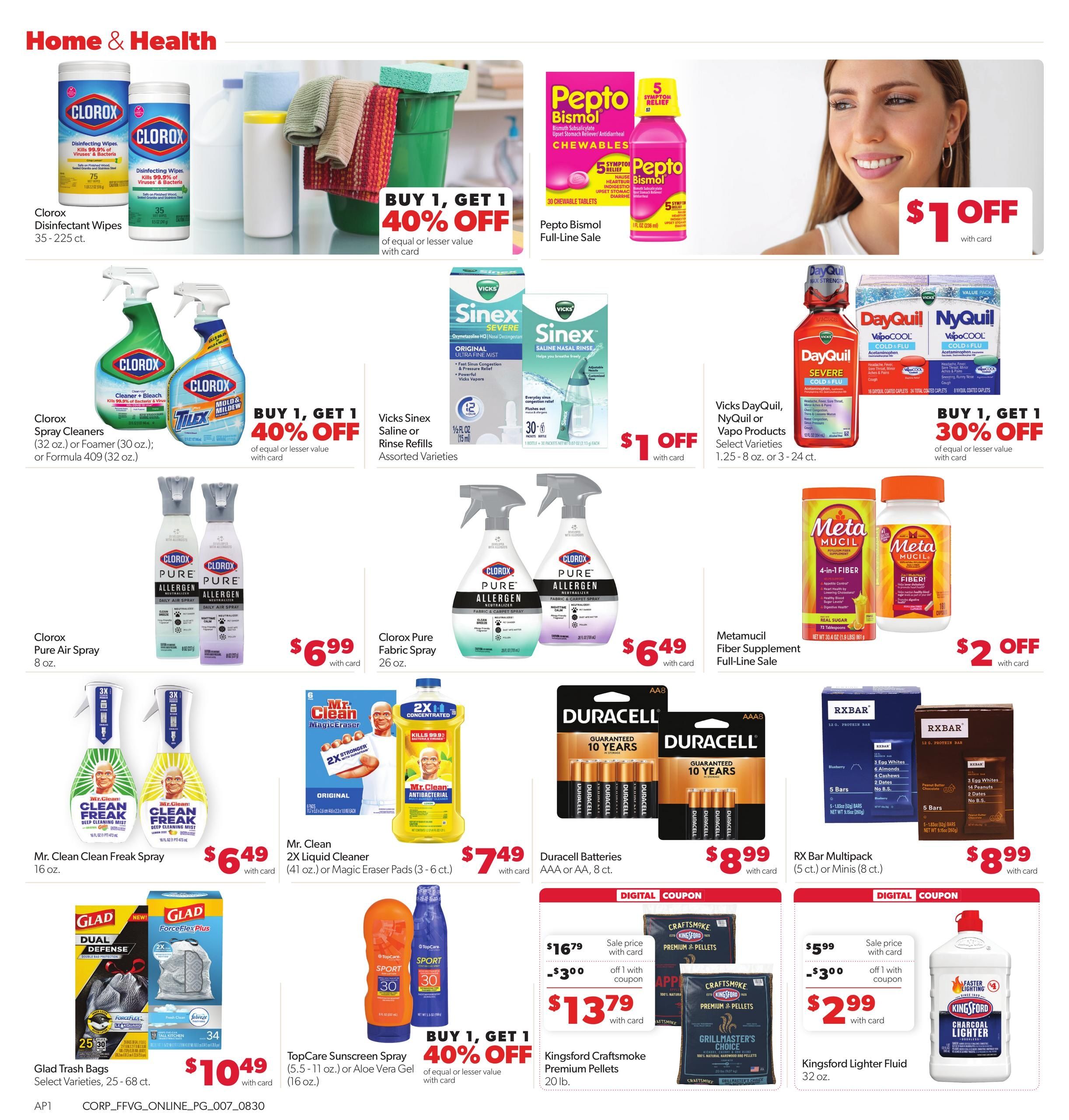 Family Fare (Auburn Area, MI) Weekly Ad August 30 - September 5, 2026