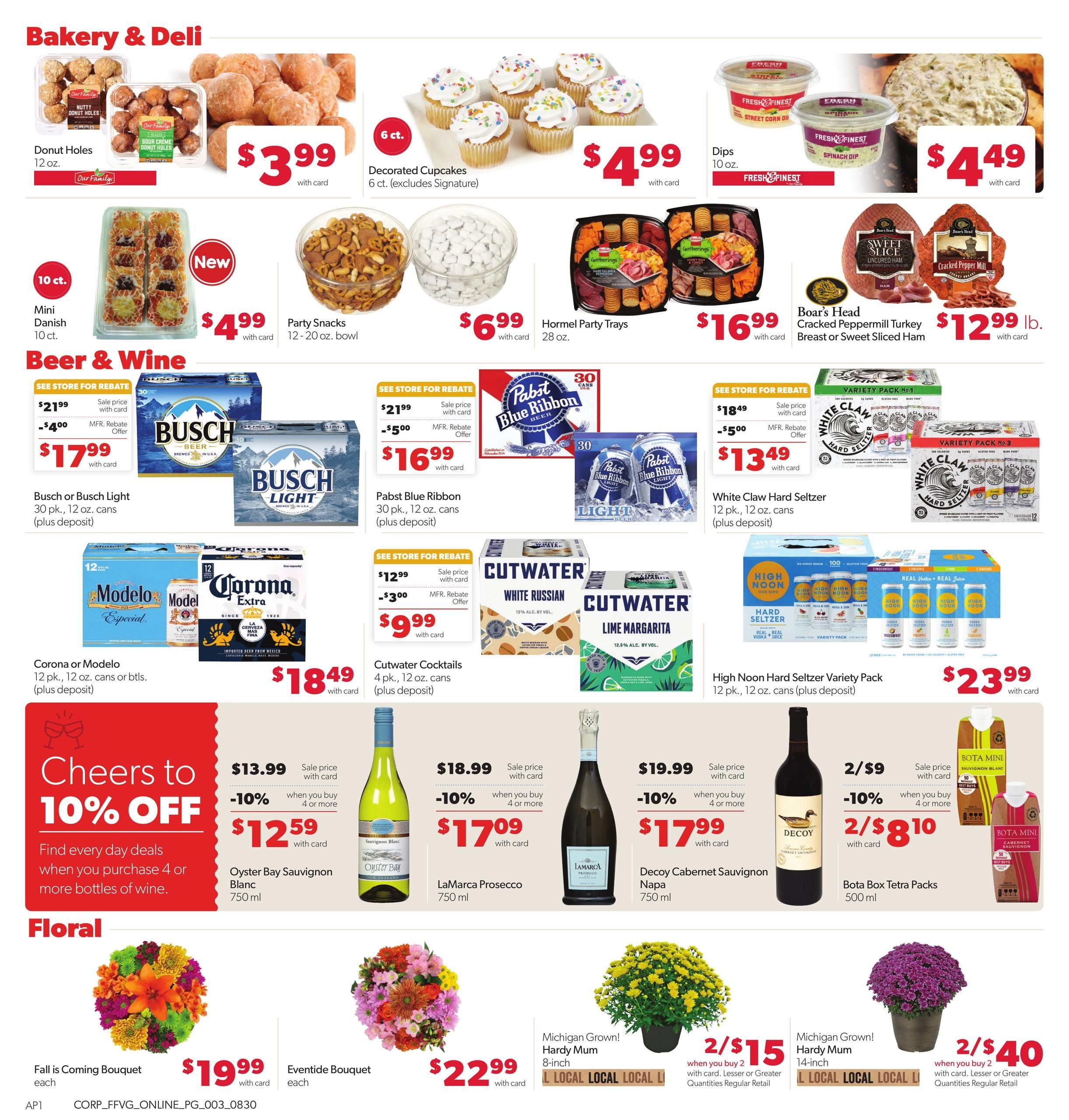 Family Fare (Auburn Area, MI) Weekly Ad August 30 - September 5, 2026