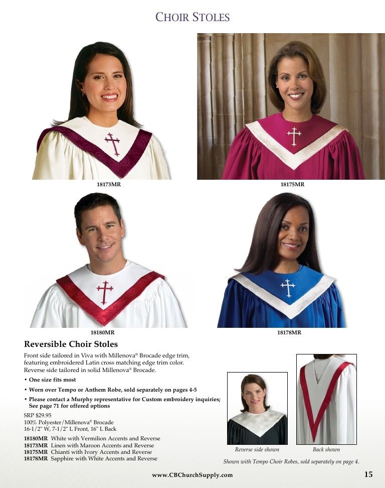Murphy Robes Spring Church Apparel Supplement Weekly Ad January 1 - December 31, 2026