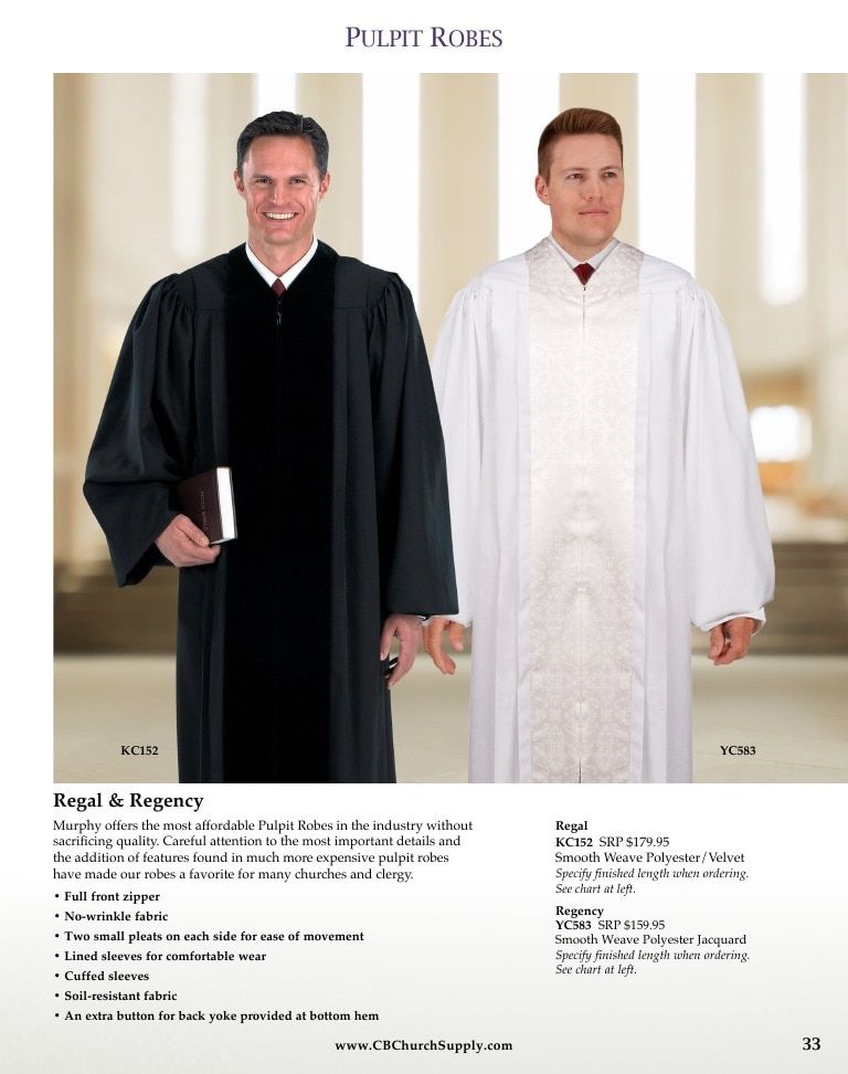 Murphy Robes Spring Church Apparel Supplement Weekly Ad January 1 - December 31, 2026