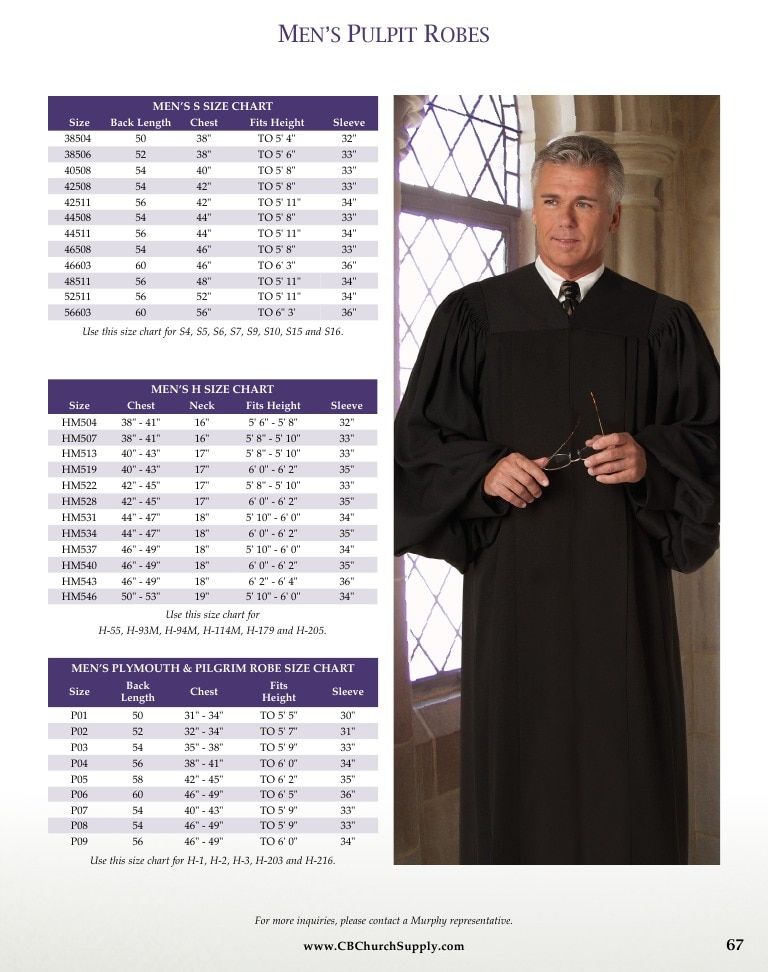 Murphy Robes Spring Church Apparel Supplement Weekly Ad January 1 - December 31, 2026