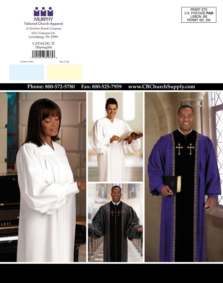 Murphy Robes Spring Church Apparel Supplement Weekly Ad January 1 - December 31, 2026