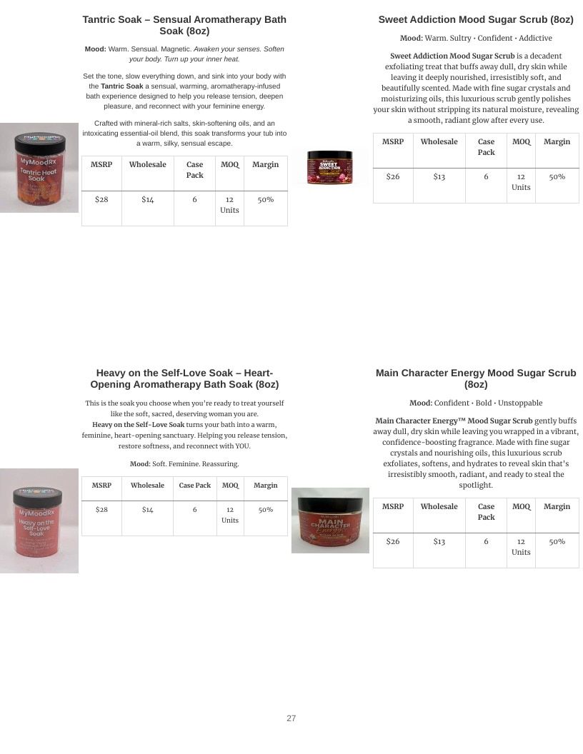 MyMoodRx Self Care and Wellness Catalog Weekly Ad January 1 - December 31, 2026