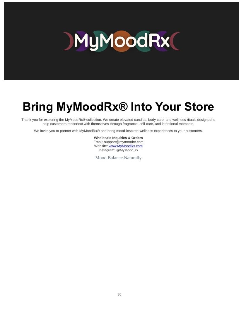 MyMoodRx Self Care and Wellness Catalog Weekly Ad January 1 - December 31, 2026