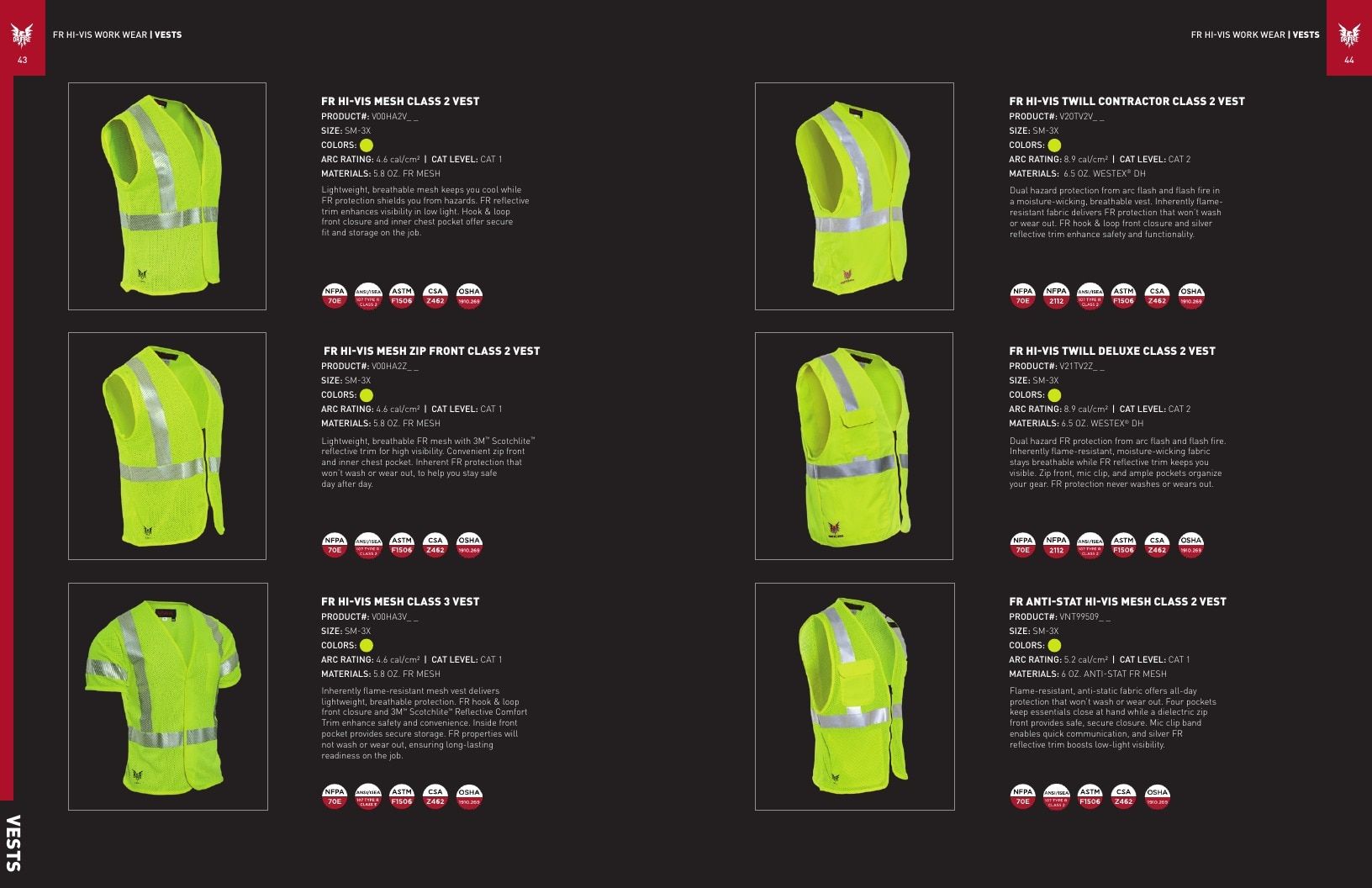 National Safety Apparel Industrial Safety Apparel Catalog Weekly Ad January 1 - December 31, 2026
