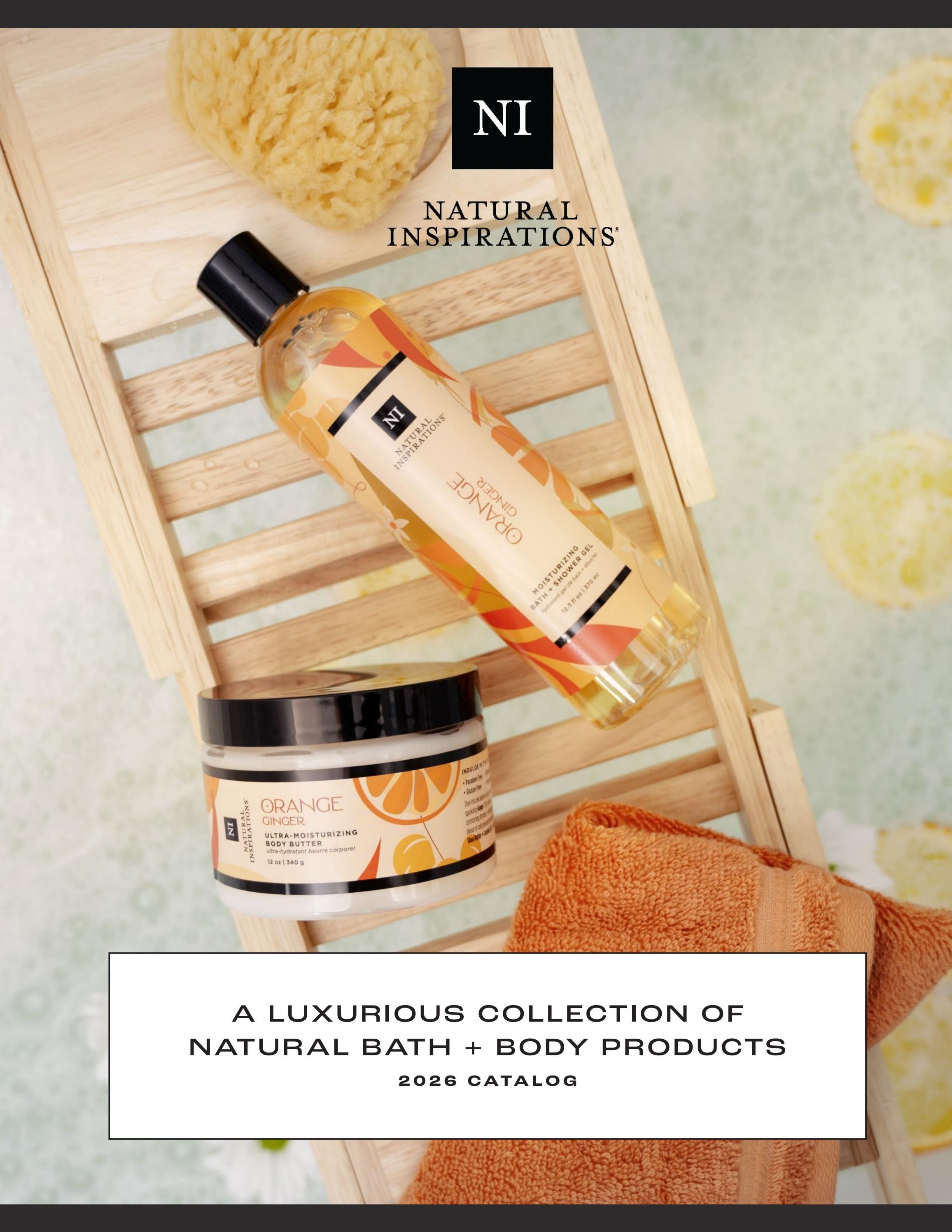 Natural Inspirations Natural Bath and Body Catalog Weekly Ad January 1 - December 31, 2026